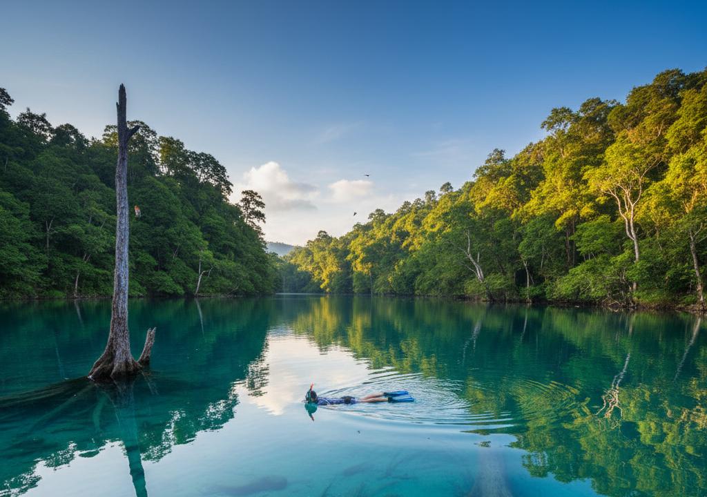 Jujurly, Bikin Gak Mau Pulang! Danau Paisu Pok: Surga Air Dua Rasa di Banggai Kepulauan yang Bikin Speechless!