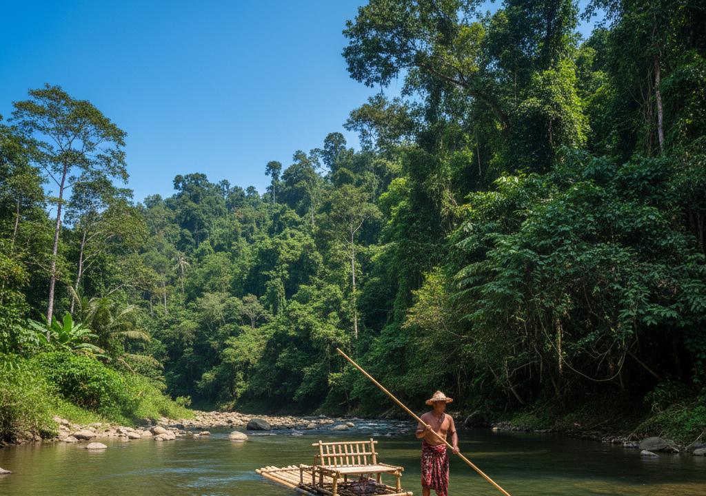 Loksado: Petualangan Epik Arung Jeram Bambu dan Menyelami Magis Budaya Dayak Meratus di Jantung Kalimantan Selatan