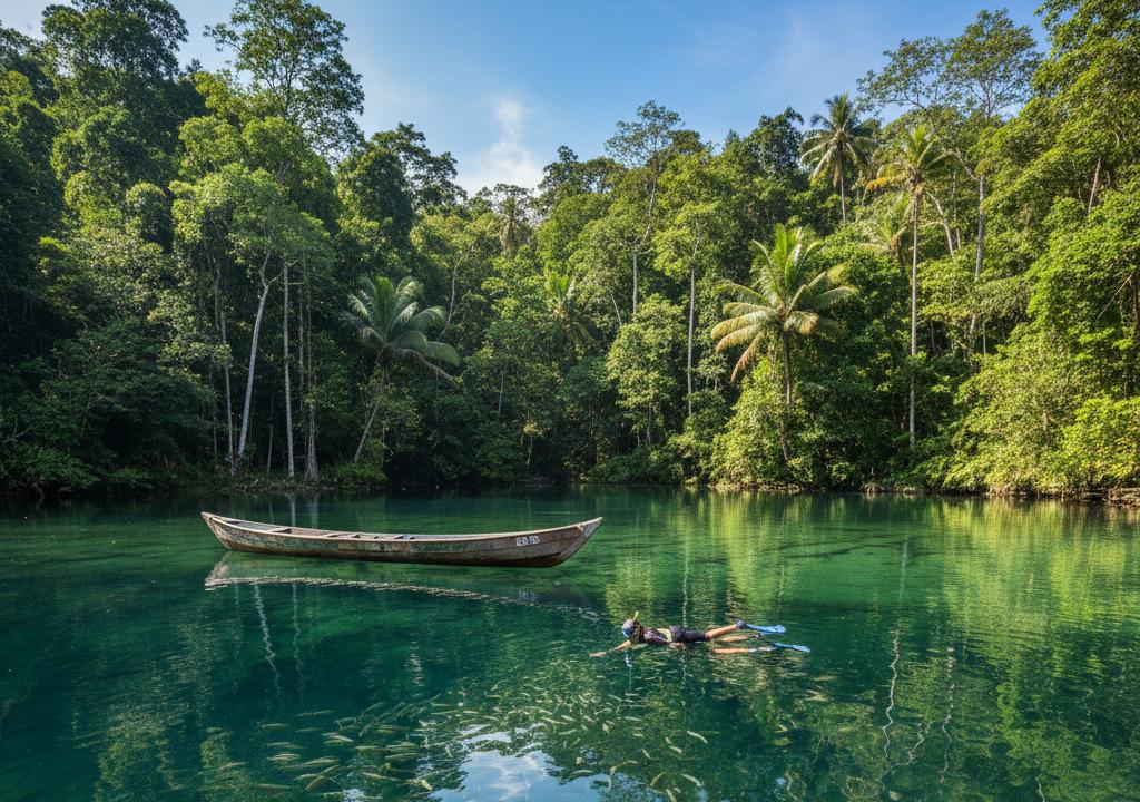 Menguak Pesona Magis Danau Labuan Cermin: Petualangan ke Surga Air Dua Rasa di Jantung Kalimantan