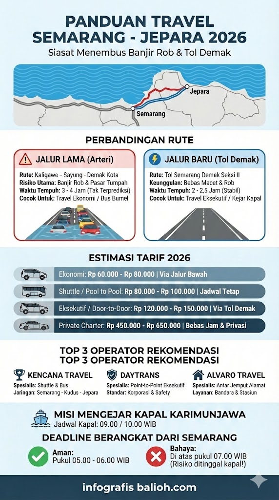 panduan travel semarang jepara