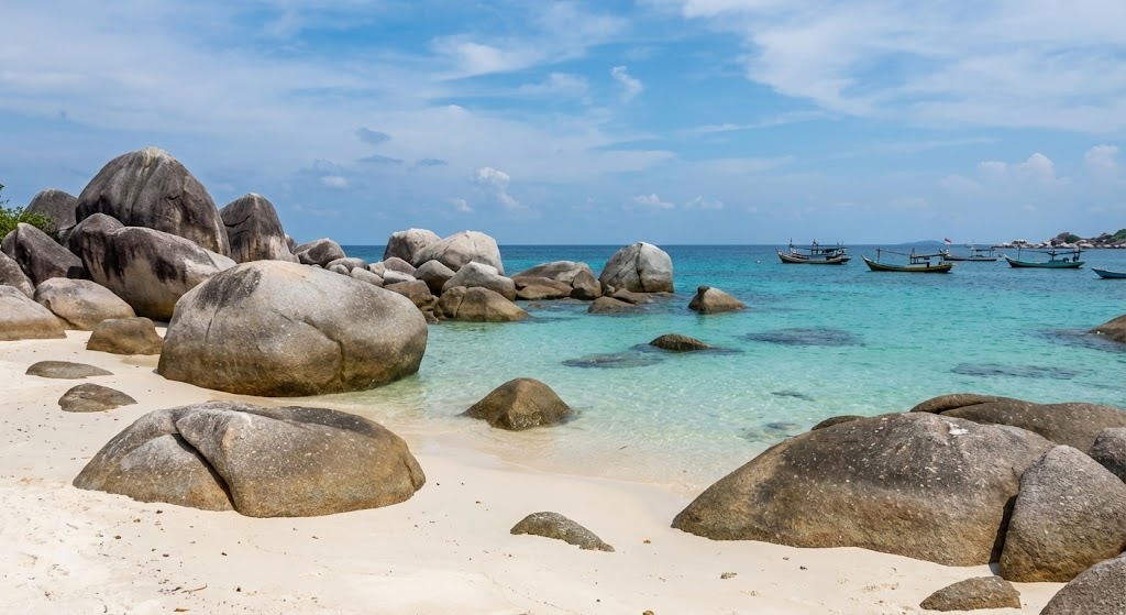 Lagi Butuh Healing? Belitung Punya Pantai Batu Granit yang Bikin Kamu Lupa Masalah Dunia!