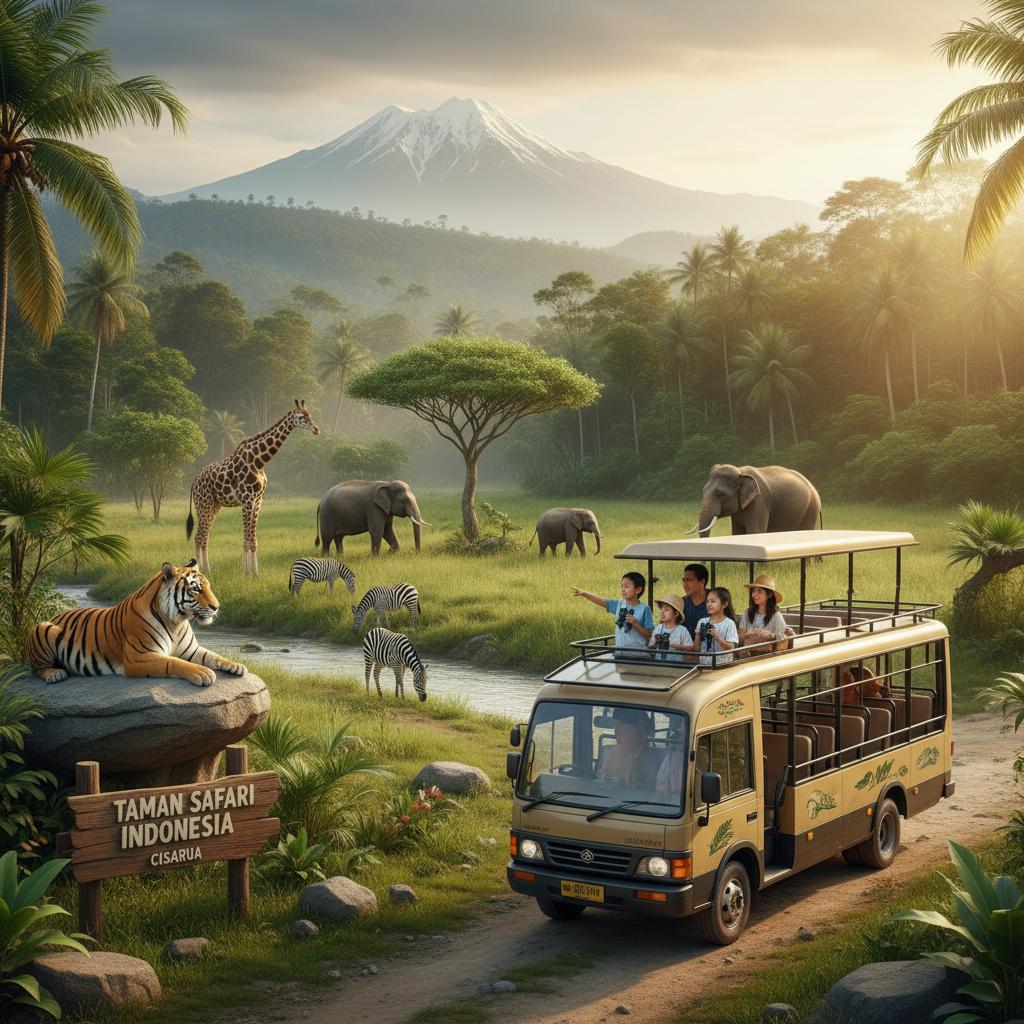 Petualangan Tak Terlupakan di Taman Safari Indonesia Cisarua: Panduan Lengkap Menjelajahi Dunia Satwa Liar
